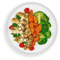 Plate your LifeChef meal and enjoy fresh, nutritious dining at home